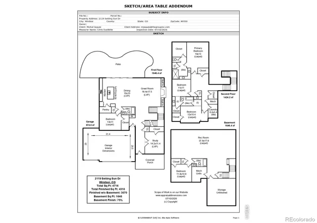 49th image of 2119 Setting Sun Dr, Windsor, CO 80550 | MLS# IR1063592