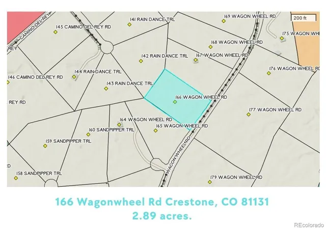 Photo 8 of Land for sale at 166 Wagon Wheel Rd, Crestone, CO 81131 | MLS# 6145371 | Listing updated on 2026-07-14