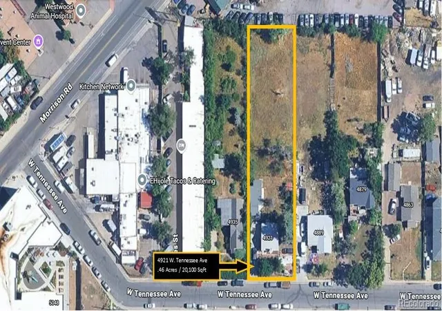 Photo 1 of Single family home for sale at 4921 W Tennessee Ave, Denver, CO 80219 | MLS# 2039348 | Listing updated on 2026-07-14