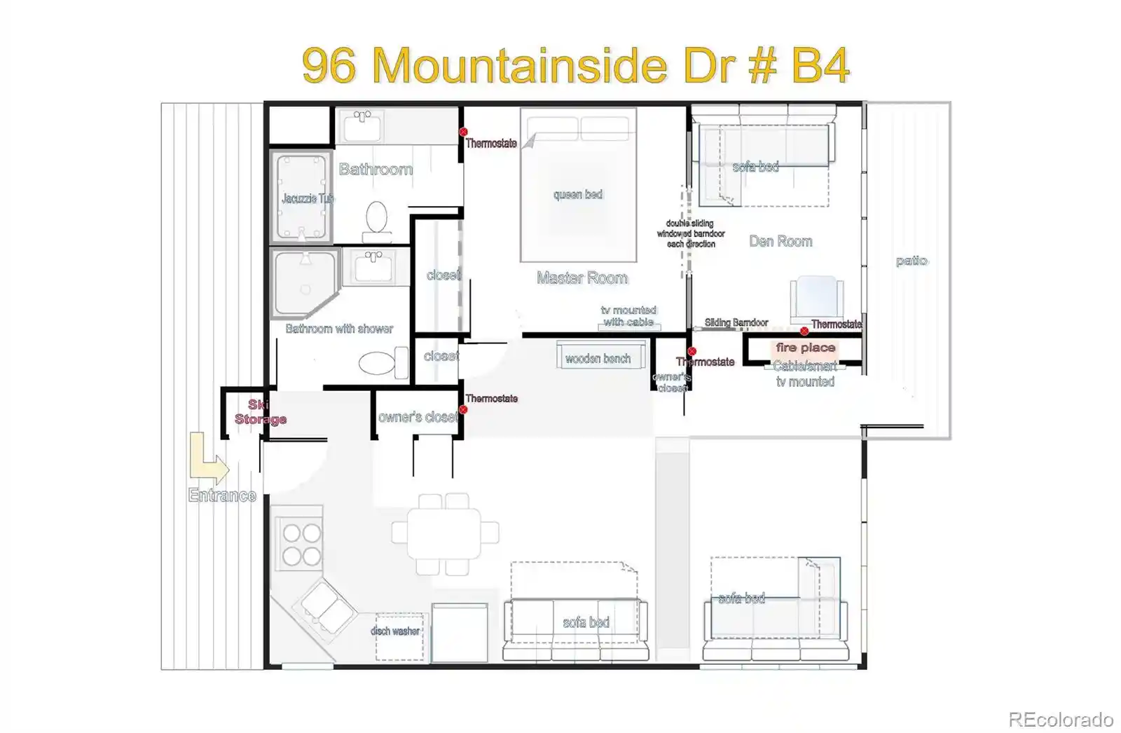 Listing Photo 50 - Condo for sale in 96 Mountainside Dr located at 96 Mountainside Dr, Granby, CO 80446 - Unit #B4