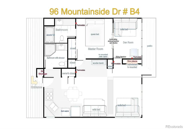 Homes for sale in Granby, CO | 96 Mountainside Dr #B4, Granby, CO 80446 | MLS# 3492367
