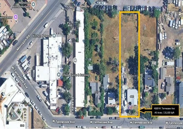 Photo 1 of Single family home for sale at 4889 W Tennessee Ave, Denver, CO 80219 | MLS# 8897346 | Listing updated on 2026-07-14
