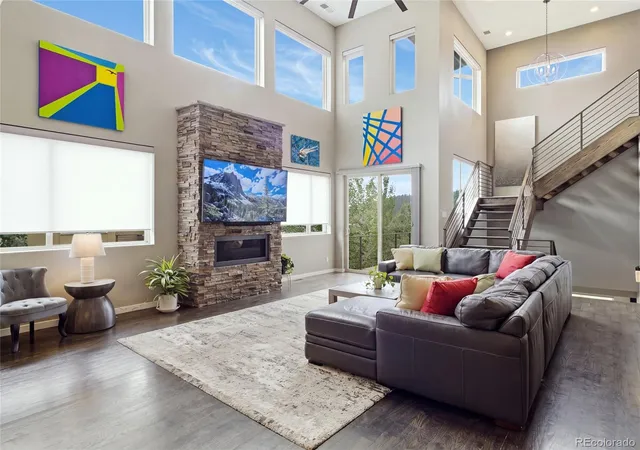 Townhouse for sale at 727 Dreamcatcher Ln, Evergreen, CO 80439 | MLS# 2350375