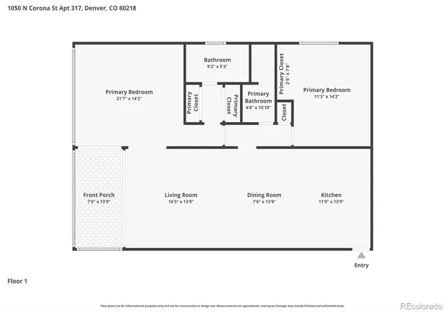 24th image of 1050 N Corona St #317, Denver, CO 80218 | MLS# 5612396