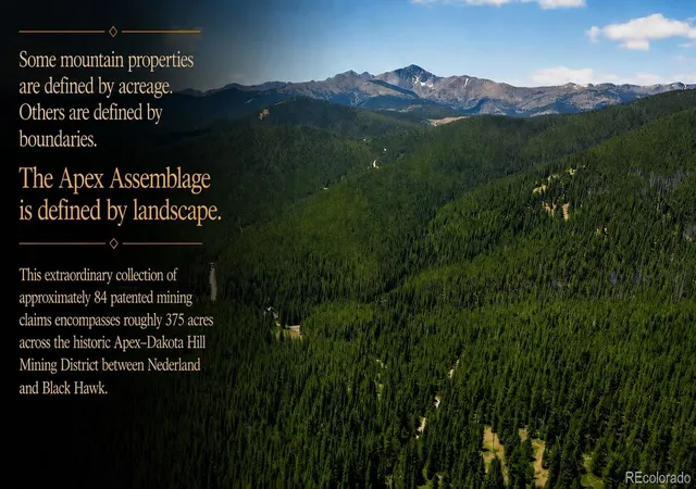 Land for sale at 1 Apex, Black Hawk, CO 80422 | MLS# 5069915