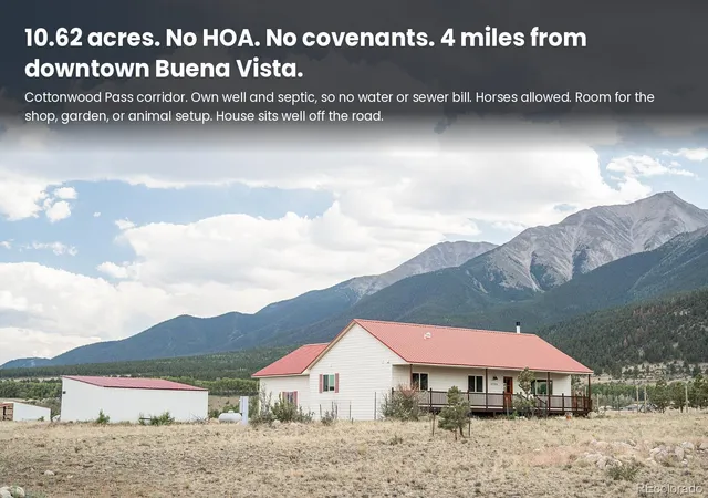 Photo 2 of Single family home for sale at 17795 County Rd 306, Buena Vista, CO 81211 | MLS# 5018746 | Listing updated on 2026-09-25