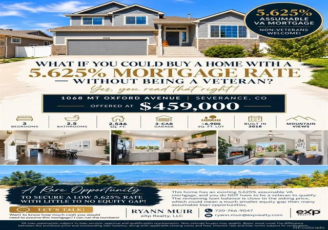 Single family home for sale at 1068 Mt Oxford Ave, Severance, CO 80550 | MLS# 8108530