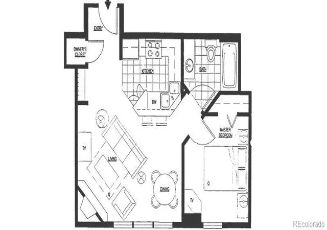 Listing Photo 4 - Condo for sale in building located at 150 Dercum Sq, Dillon, CO 80435 - Unit #8482