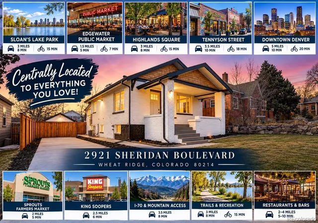 Single family home for sale at 2921 Sheridan Blvd, Wheat Ridge, CO 80214 | MLS# 3324094
