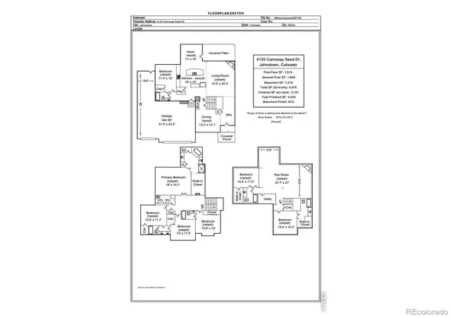 44th image of 4135 Carroway Seed Dr, Johnstown, CO 80534 | MLS# IR1064756