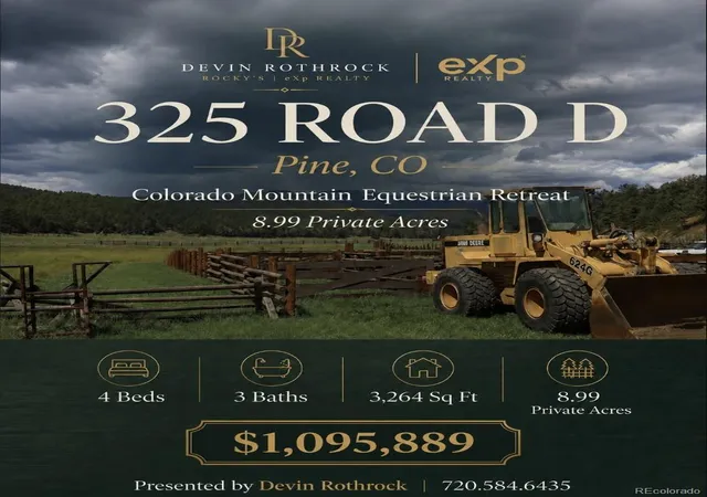 Photo 43 of Single family home for sale at 325 Rd D, Pine, CO 80470 | MLS# 7748803 | Listing updated on 2026-08-30