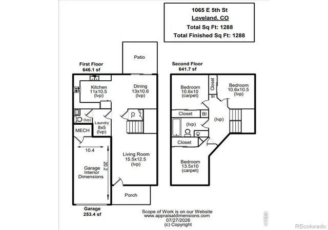 24th image of 1065 E 5th St, Loveland, CO 80537 | MLS# IR1065154
