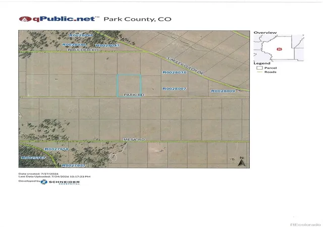 Photo 22 of Land for sale at 389 Park Rd, Hartsel, CO 80449 | MLS# 8762221 | Listing updated on 2026-07-28