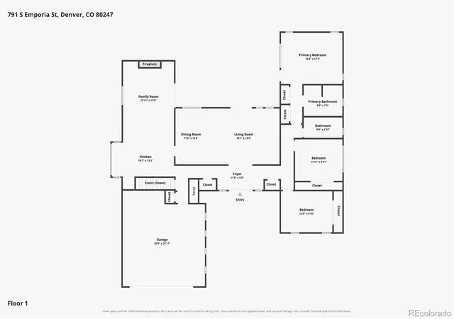 50th image of 791 S Emporia St, Denver, CO 80247 | MLS# 6649711