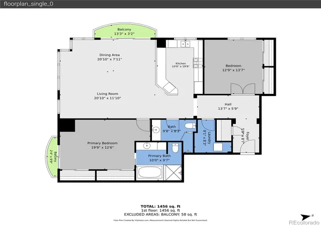 50th image of 400 E 3rd Ave #1203, Denver, CO 80203 | MLS# 6329647
