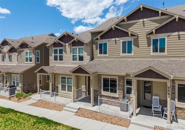 Photo 1 of Townhouse for sale at 4055 Tiberias Point, Colorado Springs, CO 80916 | MLS# 9665880 | Listing updated on 2026-09-22