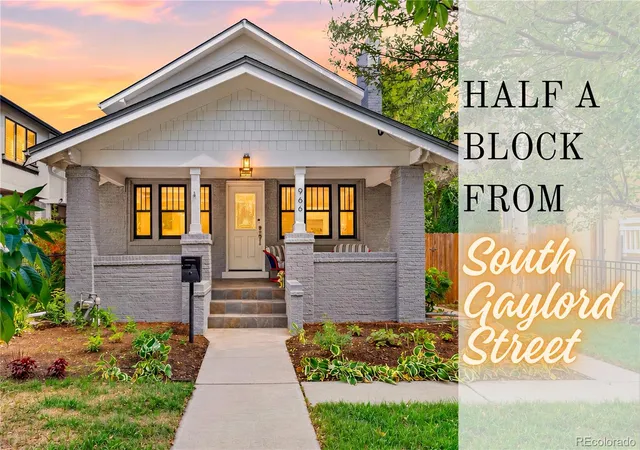 Single family home for sale at 966 S York St, Denver, CO 80209 | MLS# 3767587