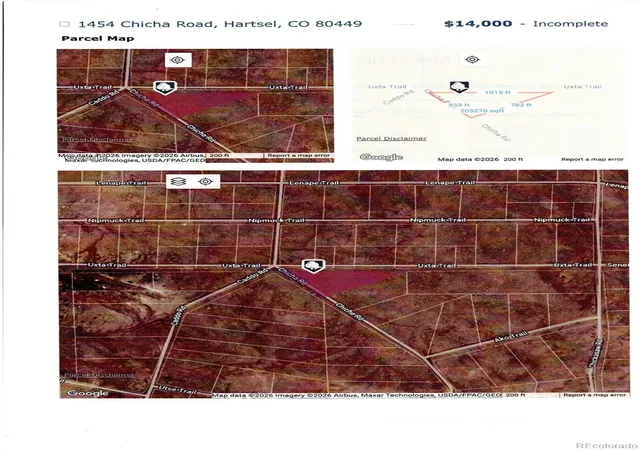 Photo 17 of Land for sale at 1454 Chicha Rd, Hartsel, CO 80449 | MLS# 9406781 | Listing updated on 2026-08-06