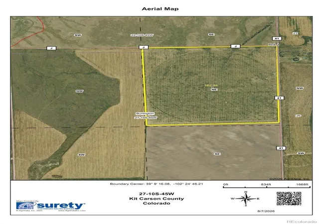 Photo 3 of Land for sale at Ne4 27 10s 45w, Bethune, CO 80807 | MLS# 7110040 | Listing updated on 2026-09-03