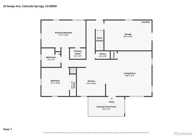 39th image of 24 Swope Ave, Colorado Springs, CO 80909 | MLS# 2098064