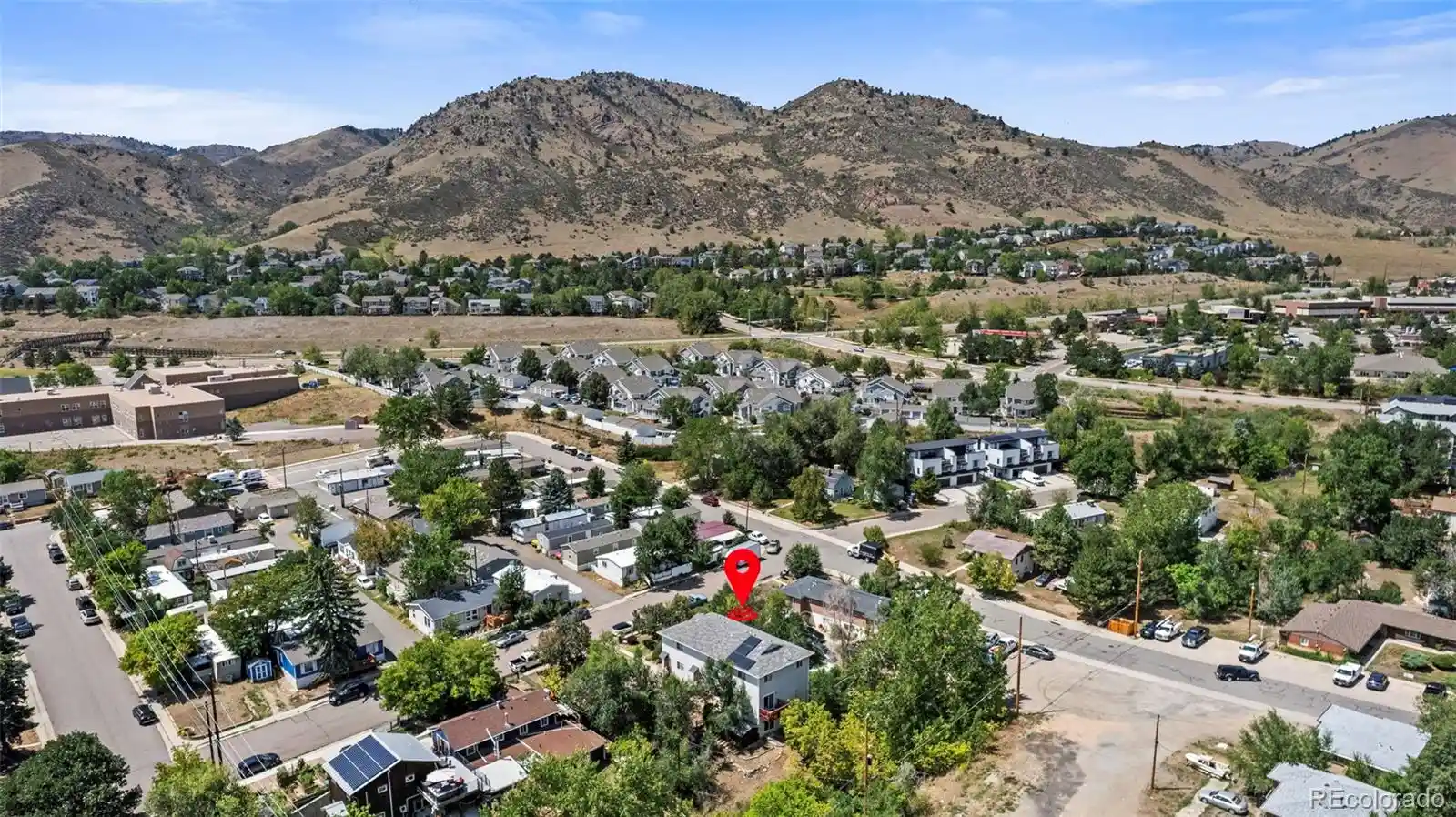 Listing Photo 1 - Condo for sale in 215 Arapahoe St located at 215 Arapahoe St, Golden, CO 80403 - Unit 215 Arapahoe St