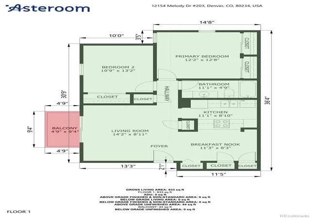 22nd image of 12154 Melody Dr #203, Denver, CO 80234 | MLS# 6404244