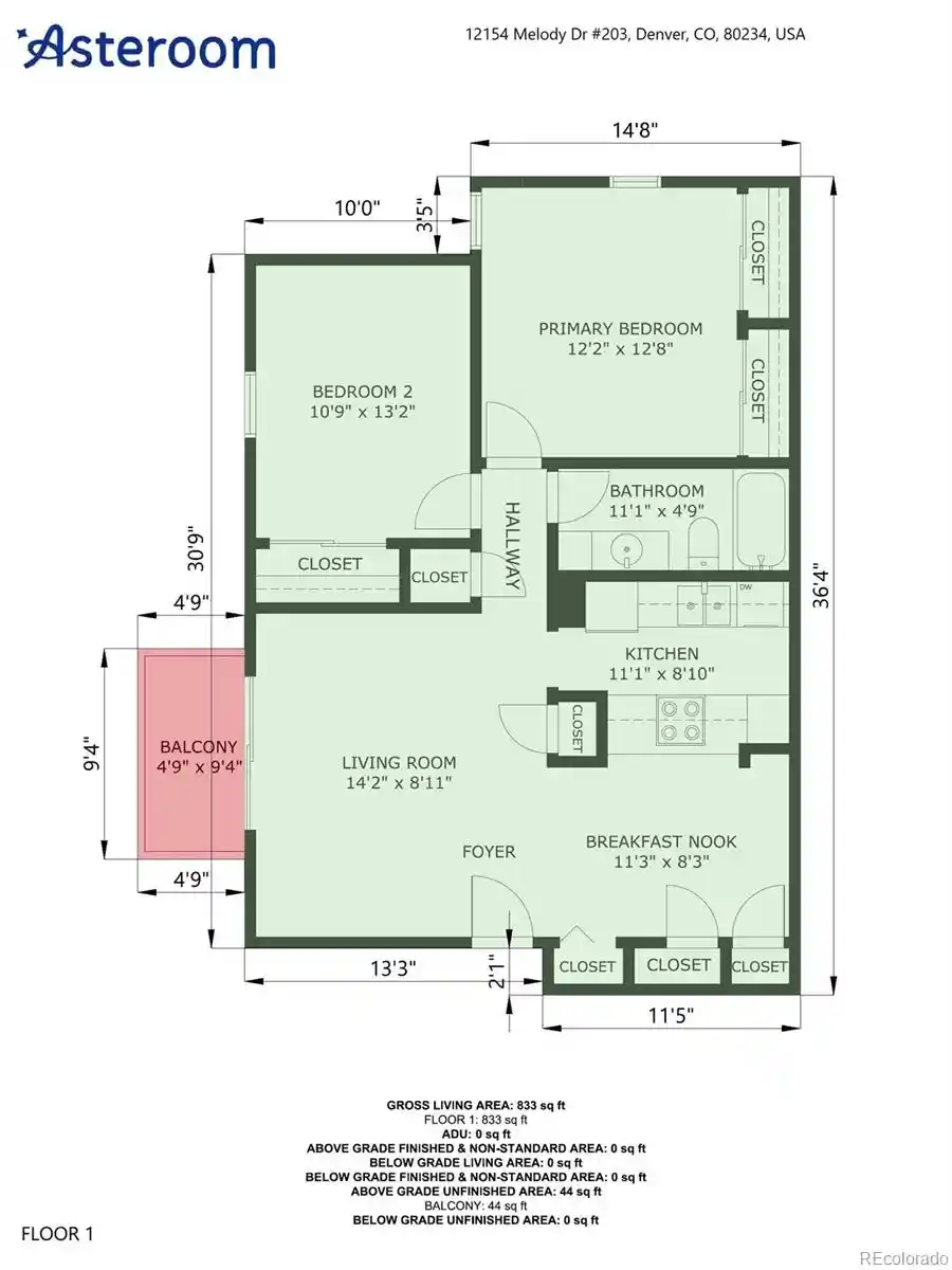 Listing Photo 22 - Condo for sale in 12154 Melody Dr located at 12154 Melody Dr, Westminster, CO 80234 - Unit #203