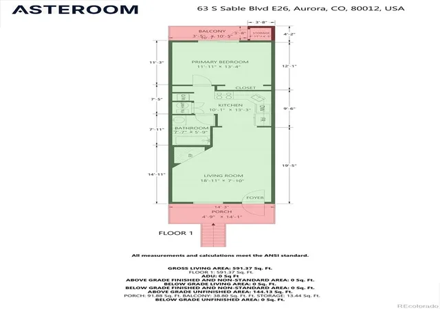 18th image of 63 S Sable Blvd #E26, Aurora, CO 80012 | MLS# 9747866