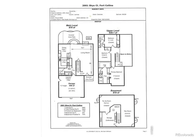 31st image of 2001 Skye Ct, Fort Collins, CO 80528 | MLS# IR1066709