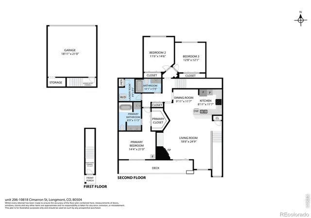 Listing Photo 4 - Condo for sale in building located at 10818 Cimarron St, Firestone, CO 80504 - Unit #206