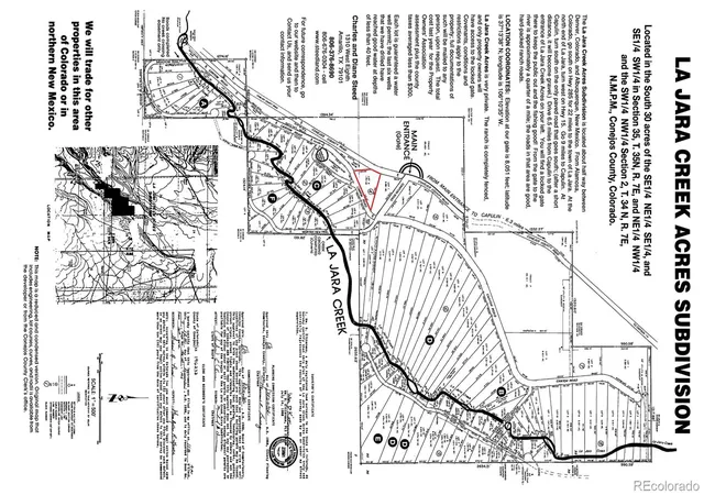 Photo 4 of Land for sale at Lot 2 Canyon Rd, Capulin, CO 81124 | MLS# 9248508 | Listing updated on 2026-08-19