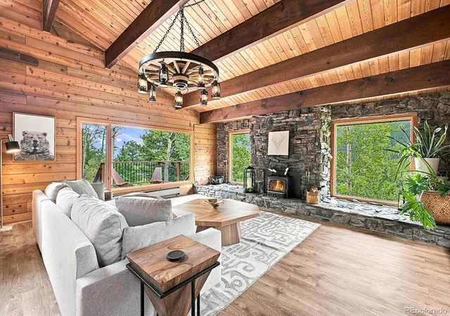 Single family home for sale at 3742 Witter Gulch Rd, Evergreen, CO 80439 | MLS# 2360658