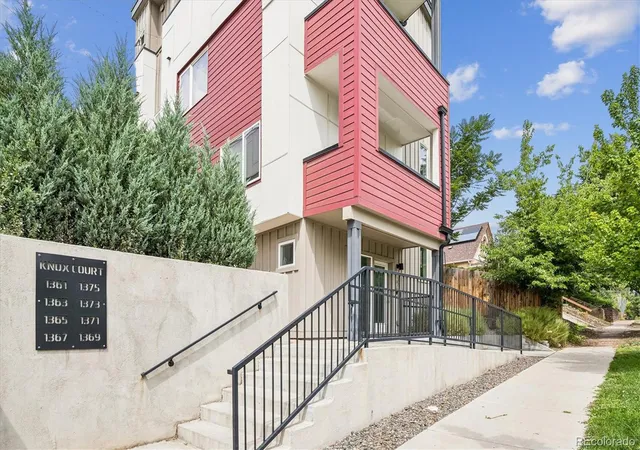 Photo 2 of Townhouse for sale at 1369 Knox Ct, Denver, CO 80204 | MLS# 8911577 | Listing updated on 2026-10-14