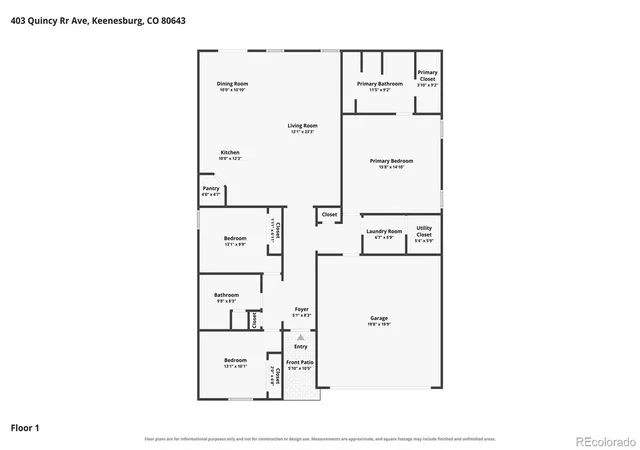 Photo 24 of Single family home for sale at 403 Quincy Rr Ave, Keenesburg, CO 80643 | MLS# 2797537 | Listing updated on 2026-10-01
