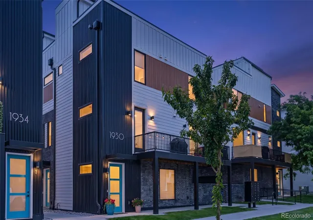 Photo 1 of Townhouse for sale at 1930 Hooker St #3, Denver, CO 80204 | MLS# 6663879 | Listing updated on 2026-09-23
