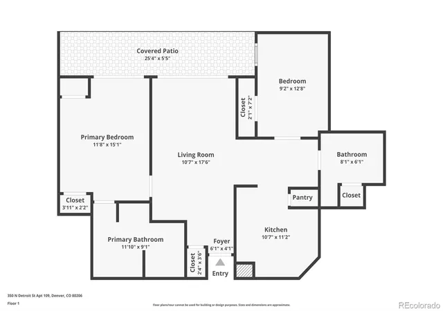 Photo 18 of Condo for sale at 350 N Detroit St #109, Denver, CO 80206 | MLS# 3953608 | Listing updated on 2026-10-13