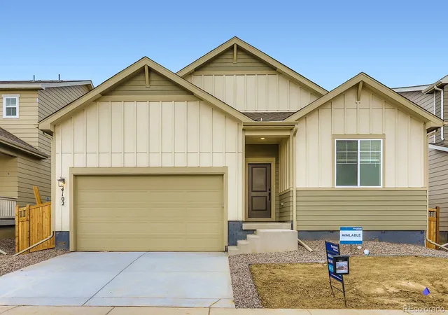 Photo 1 of Sale Pending at 4215 Crestone Peak St, Brighton, CO 80601 | MLS# 6909283 | Listing updated on 2026-10-04