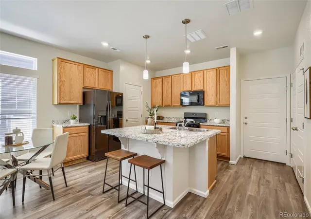 Photo 1 of Townhouse for sale at 17956 E 103rd Avenue, Commerce City, CO 80022 | MLS# 9879828 | Listing updated on 2026-09-27