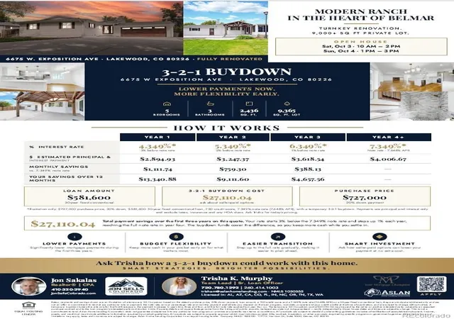 Photo 3 of Single family home for sale at 6675 W Exposition Ave, Lakewood, CO 80226 | MLS# 5004726 | Listing updated on 2026-10-09