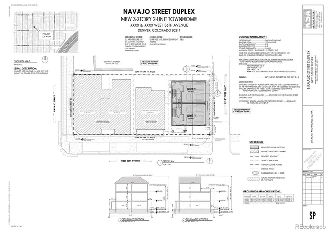 Photo 1 of Land for sale at 1457 W 36th Avenue, Denver, CO 80211 | MLS# 6708846 | Listing updated on 2026-09-27