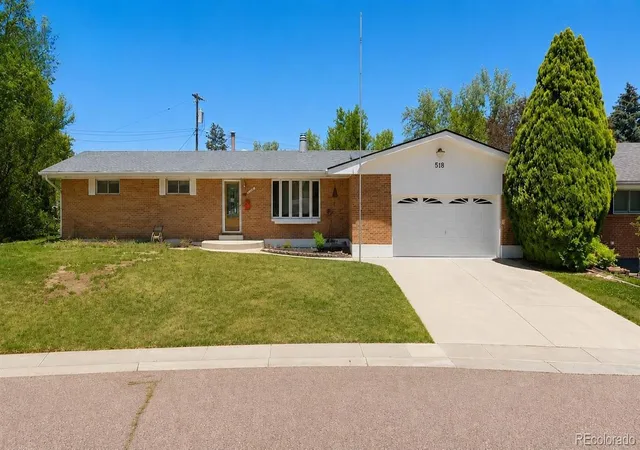 Single family home for sale at 518 Arapahoe Dr, Colorado Springs, CO 80905 | MLS# 5477569