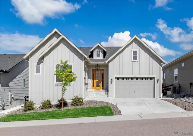 Photo 1 of Single family home for sale at 433 Scrubjay Cir, Castle Rock, CO 80104 | MLS# 8083384 | Listing updated on 2026-10-08