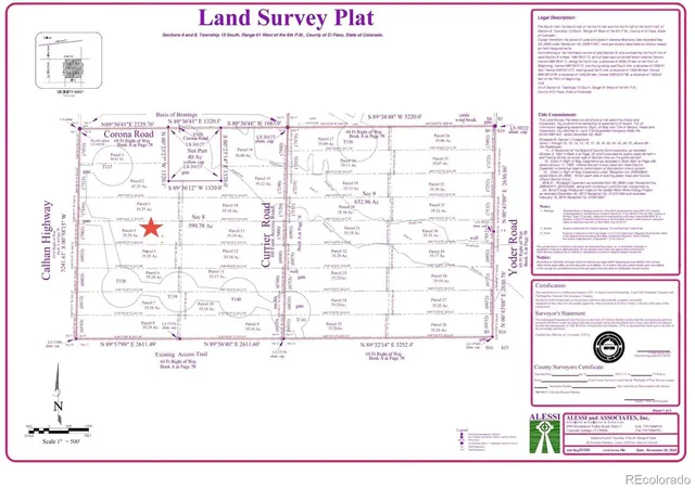 Photo 2 of Land for sale at 7063 N Yoder Rd, Calhan, CO 80808 | MLS# 3201850 | Listing updated on 2026-10-07