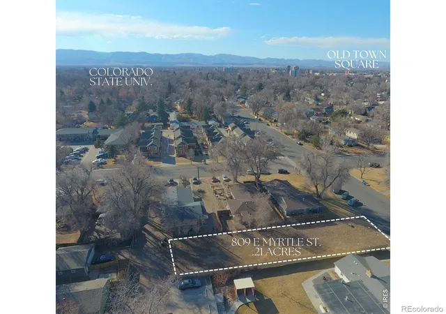 Photo 1 of Land for sale at 809 E Myrtle St, Fort Collins, CO 80524 | MLS# IR1070323 | Listing updated on 2026-10-10
