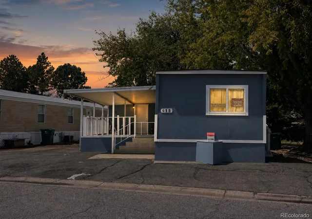 Photo 1 of Manufactured home for sale at 14470 E 13th Avenue, Aurora, CO 80011 | MLS# 4724162 | Listing updated on 2026-10-13