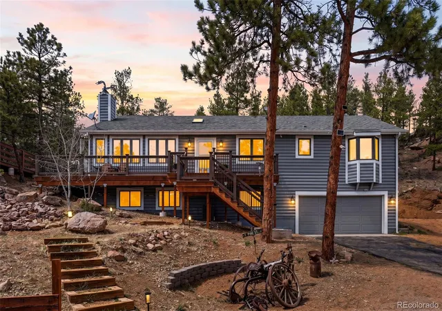 Single family home for sale at 16687 Ouray Rd W, Pine, CO 80470 | MLS# 6183557