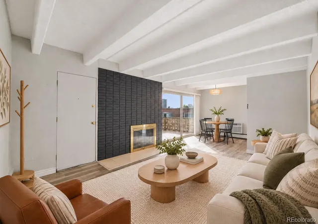 Listing Photo 1 - Condo for sale in building located at 655 N Pearl St, Denver, CO 80203 - Unit #408