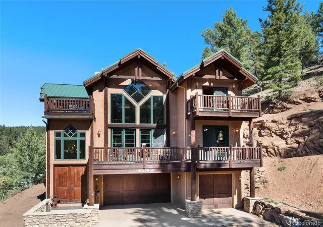Photo 1 of Single family home for sale at 4214 Trout Crk Rd, Woodland Park, CO 80863 | MLS# 5318496 | Listing updated on 2026-10-21