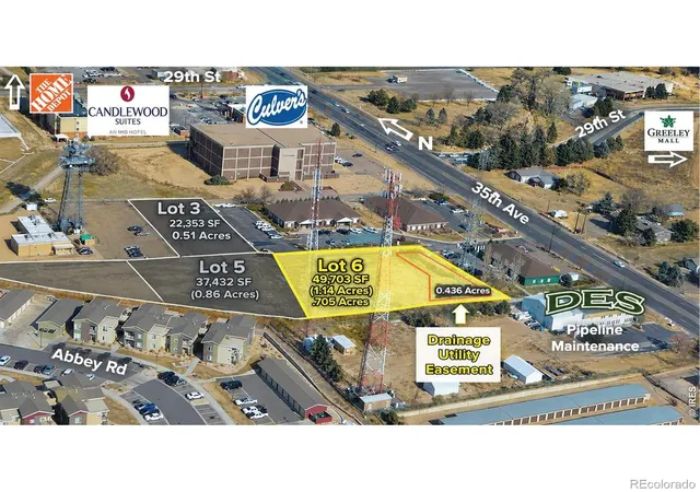 Land for sale at 3109 35th Avenue #Lot 6, Greeley, CO 80634 | MLS# IR1070885