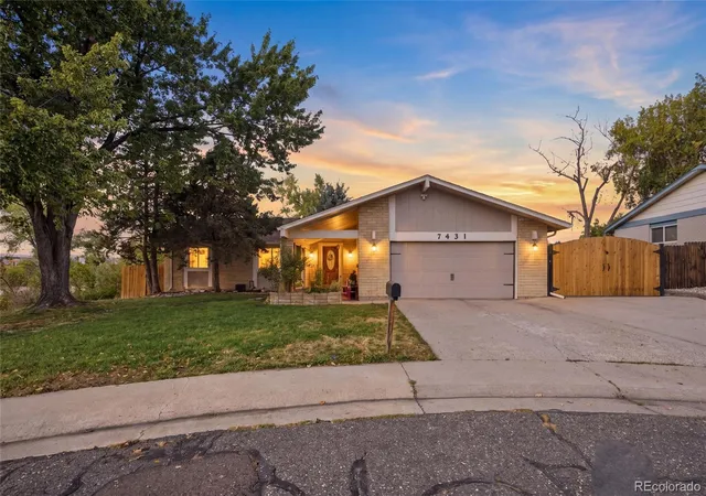 Single family home for sale at 7431 Johnson St, Arvada, CO 80005 | MLS# 3615539